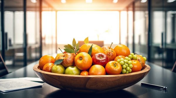 5 avantages d'offrir une corbeille de fruits en entreprise